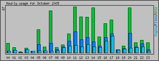 Hourly usage