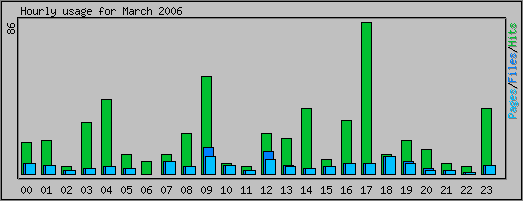 Hourly usage