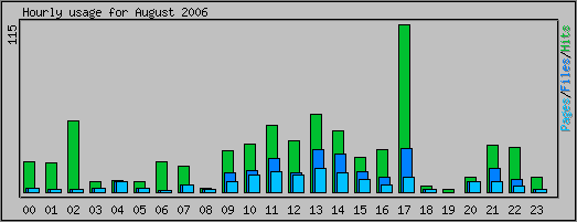 Hourly usage