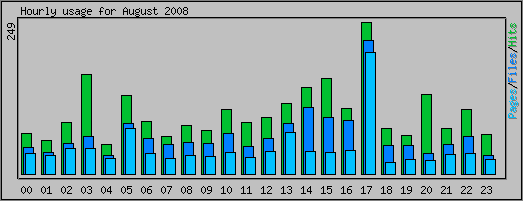 Hourly usage