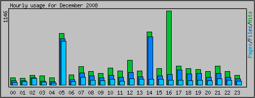 Hourly usage