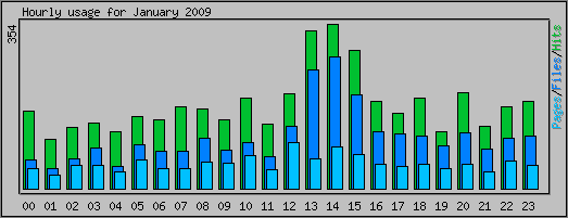 Hourly usage