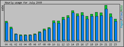 Hourly usage