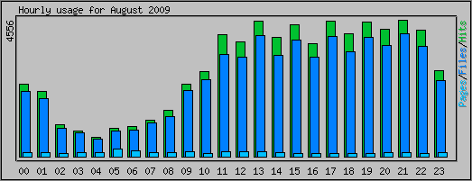 Hourly usage