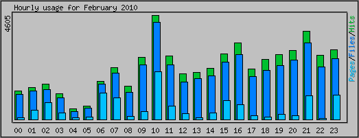 Hourly usage