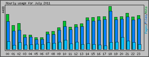 Hourly usage