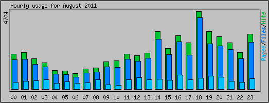 Hourly usage