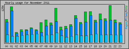 Hourly usage