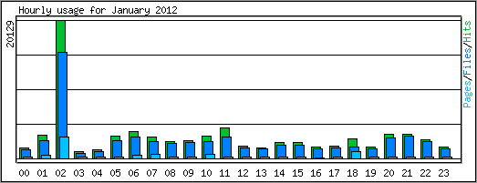 Hourly usage