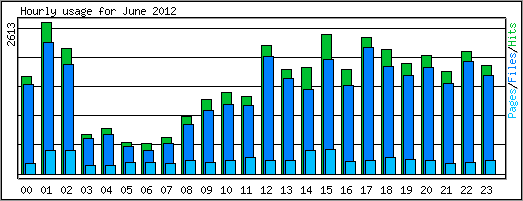 Hourly usage