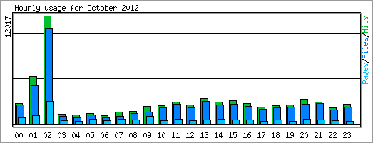 Hourly usage