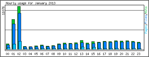 Hourly usage