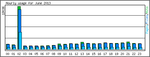 Hourly usage