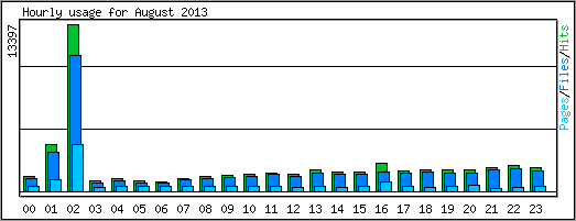 Hourly usage