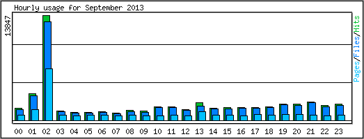 Hourly usage