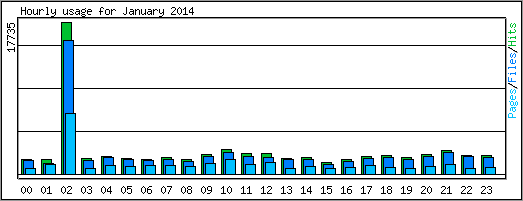 Hourly usage