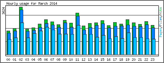 Hourly usage