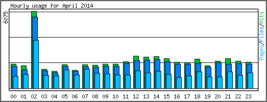 Hourly usage