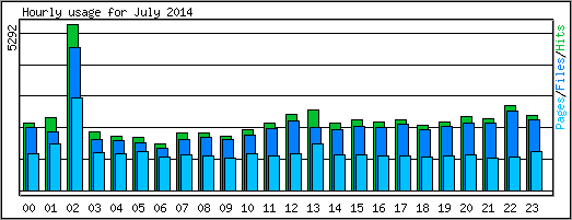 Hourly usage