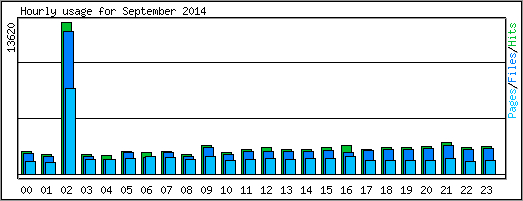 Hourly usage