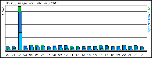 Hourly usage