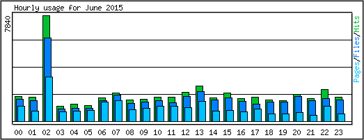 Hourly usage