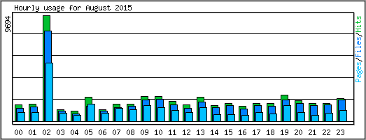 Hourly usage