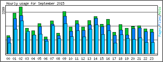 Hourly usage