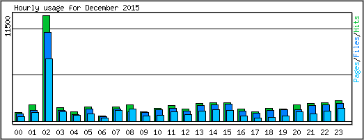 Hourly usage