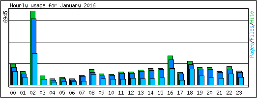 Hourly usage