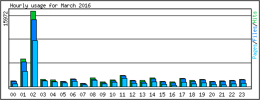 Hourly usage