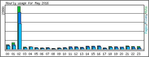 Hourly usage