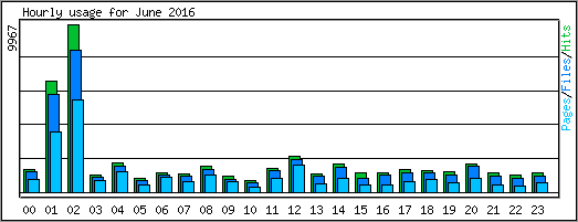 Hourly usage