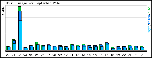 Hourly usage