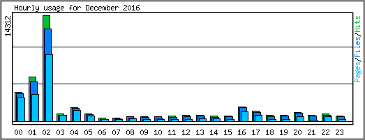 Hourly usage