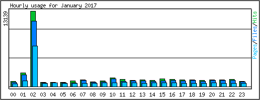 Hourly usage