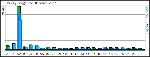 Hourly usage